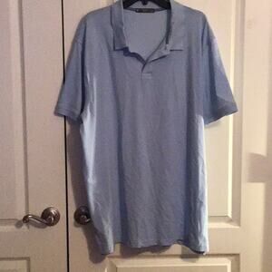 New without tags never worn light blue polo shirt, size XXL